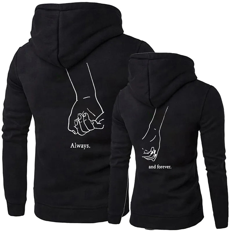 Always Forever Couple Hoodies