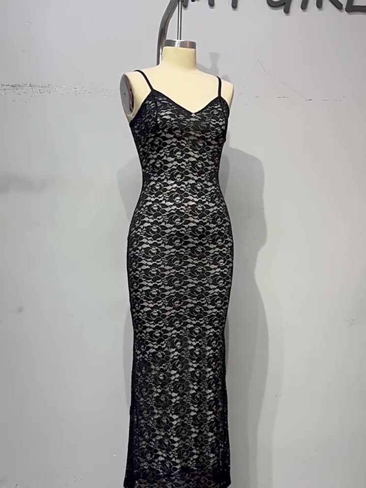 Luxe Duomance Jurk – Zwart & Wit