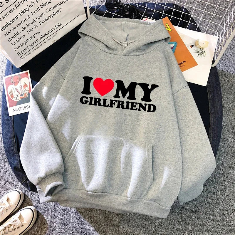 Classic Love Couple Hoodies