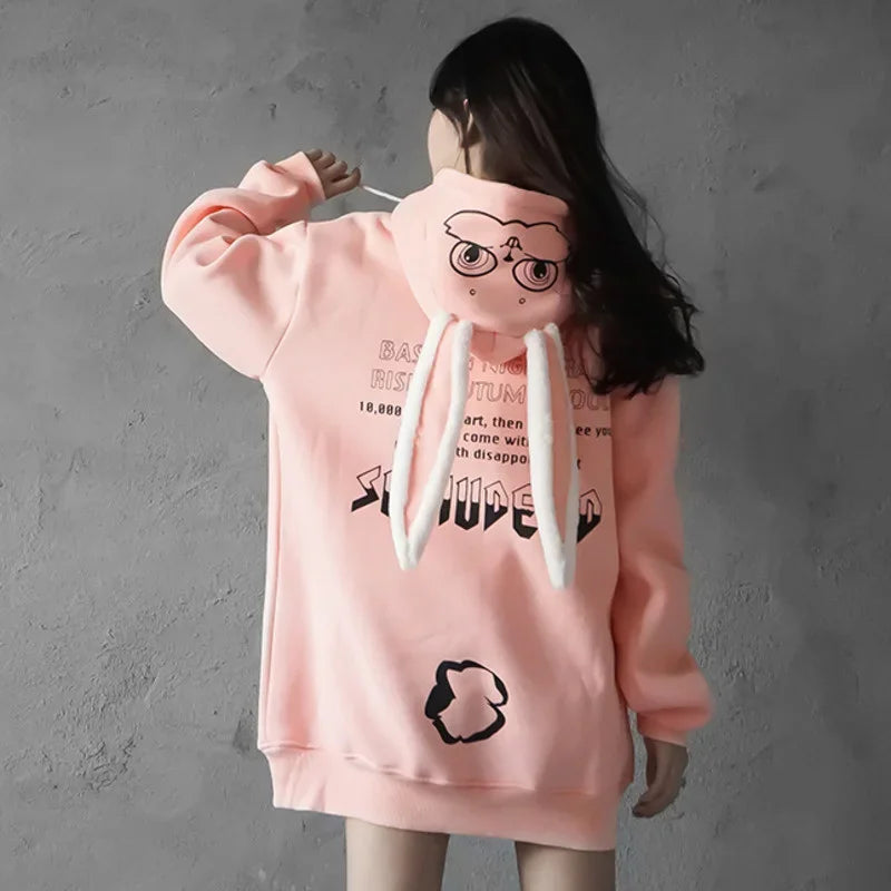 Couple Bunny Hoodies