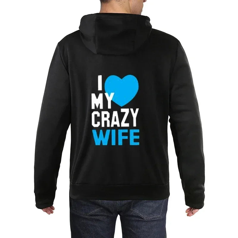 Crazy Love Couple Hoodies