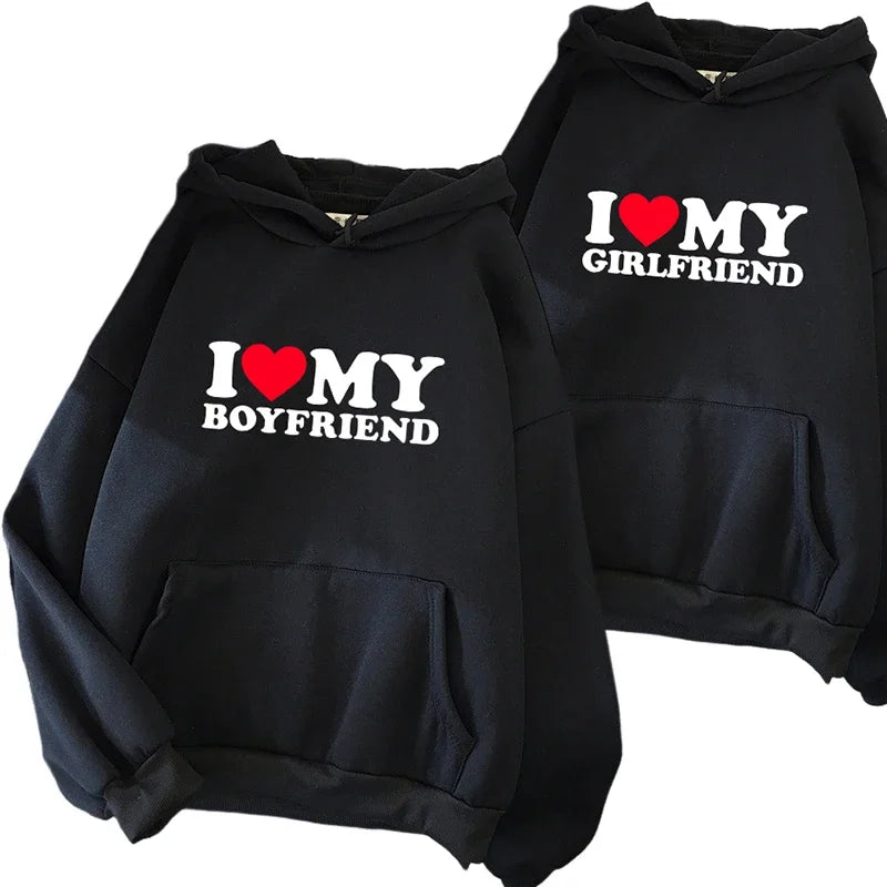 Classic Love Couple Hoodies
