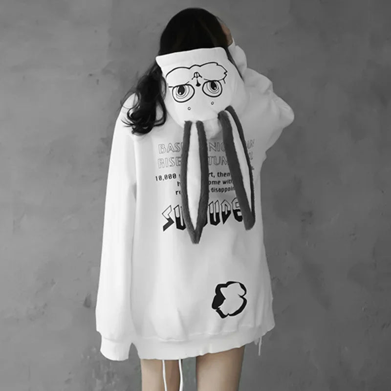 Couple Bunny Hoodies