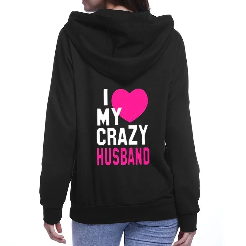 Crazy Love Couple Hoodies