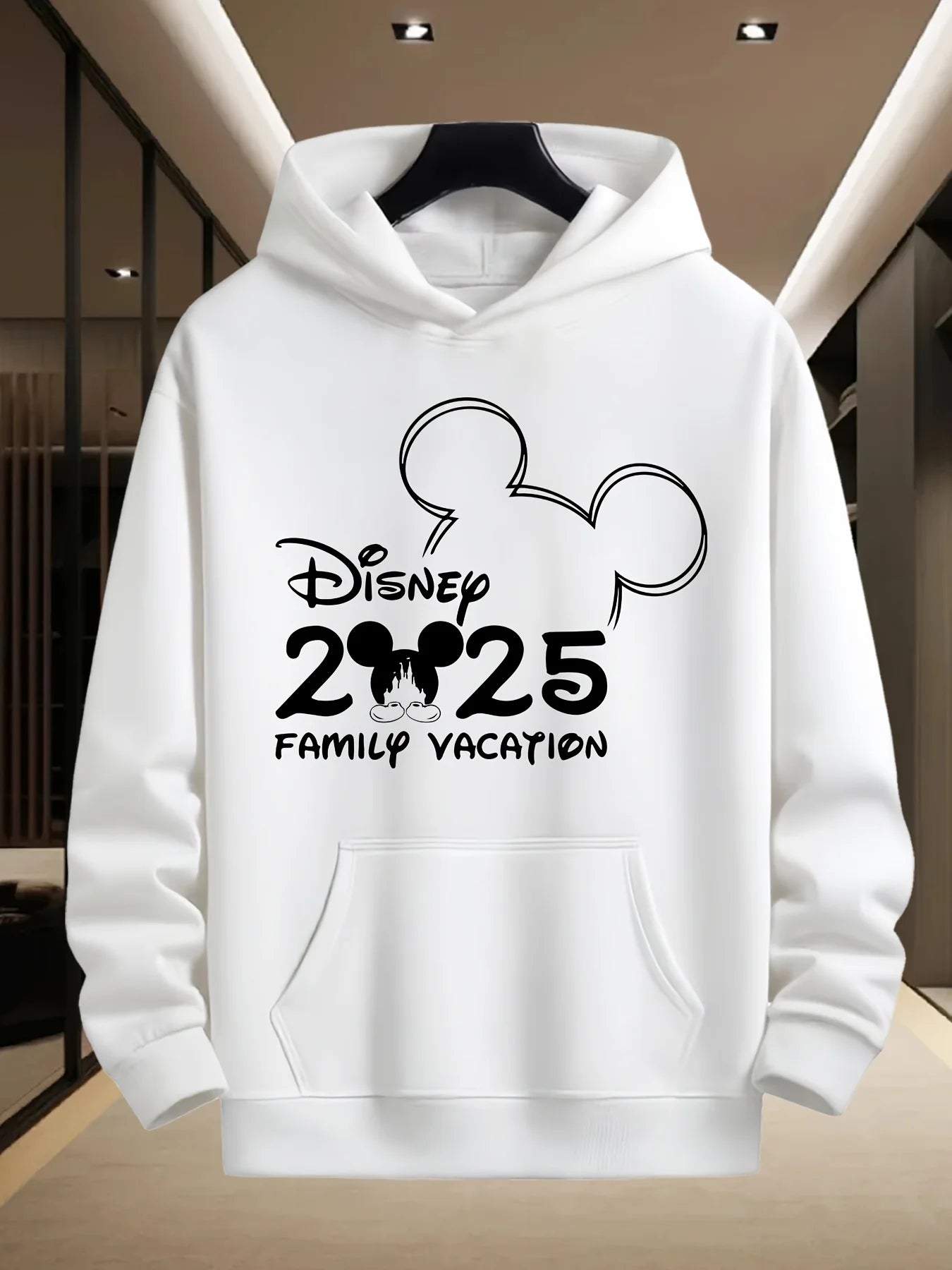 Couple Mickey Hoodies Set