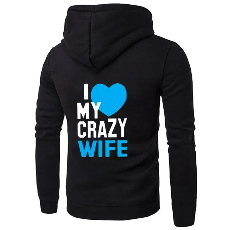 Crazy Love Couple Hoodies