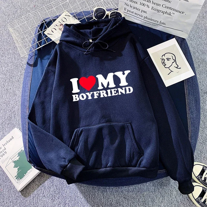 Classic Love Couple Hoodies