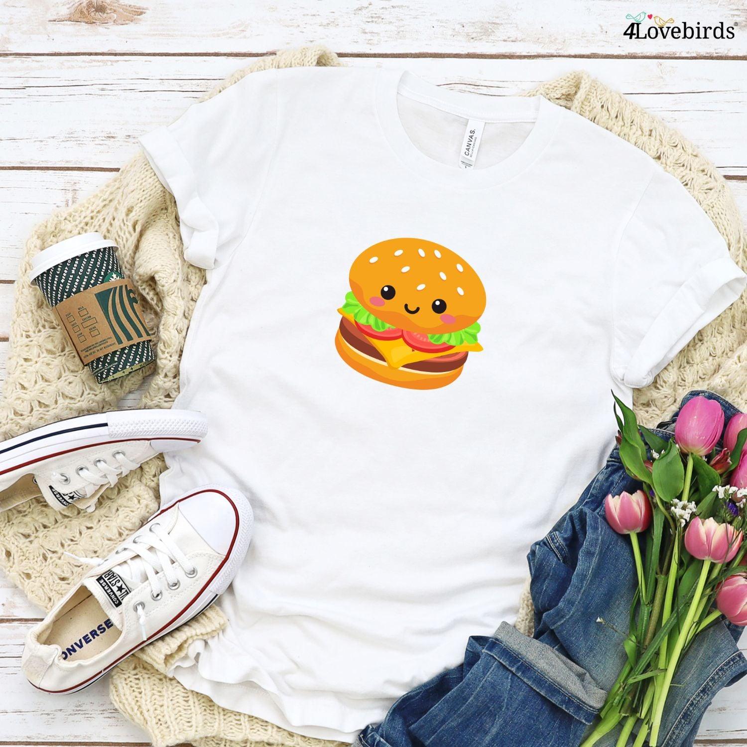 Burger & Frietjes Koppel Outfits - Perfect voor Foodies