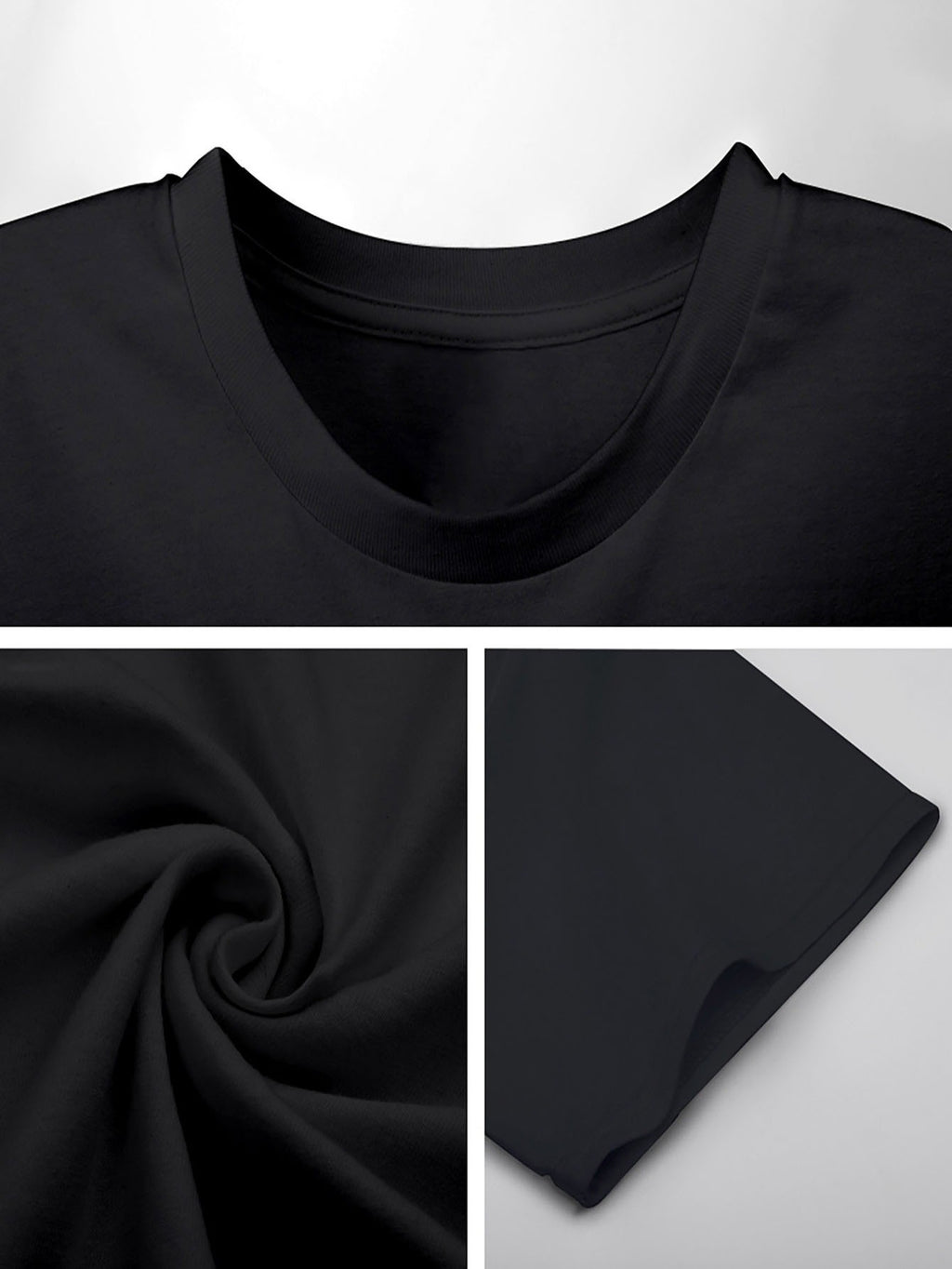 Koppels T-shirt Set - Koning & Koningin - Zwart - Kerst Cadeau