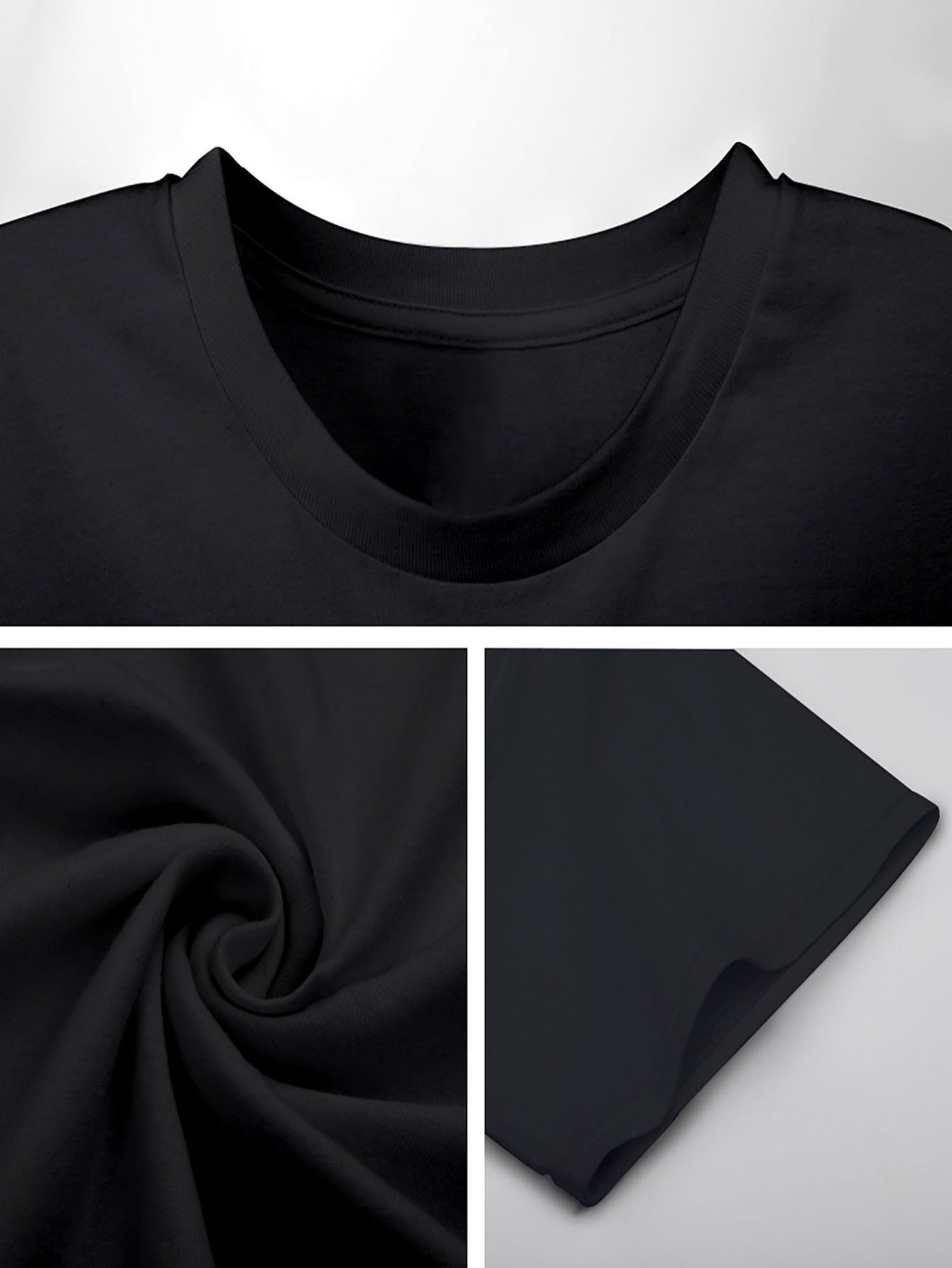 Koppels T-shirt Set - Koning & Koningin - Zwart - Kerst Cadeau